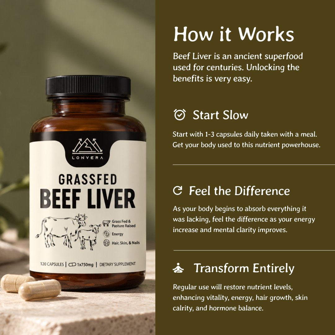 How it works in three steps: start slow, feel the difference, transform entirely